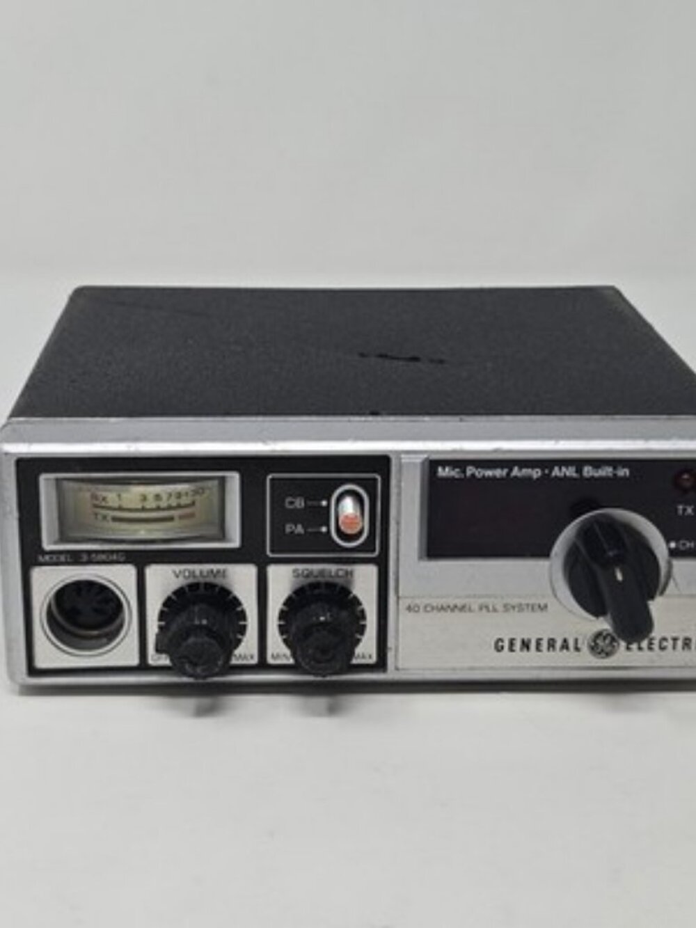 ​Vintage GE 3-5804G 40 Channel CB Radio Transceiver PLL System Japan Untested